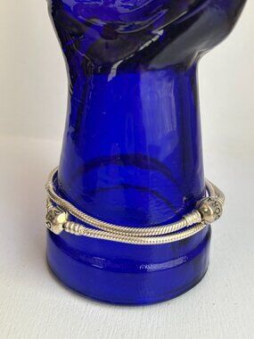 Two Moments Pandora 8" Bracelets Charm/Bead Silver ALE 925 No Charms Included
